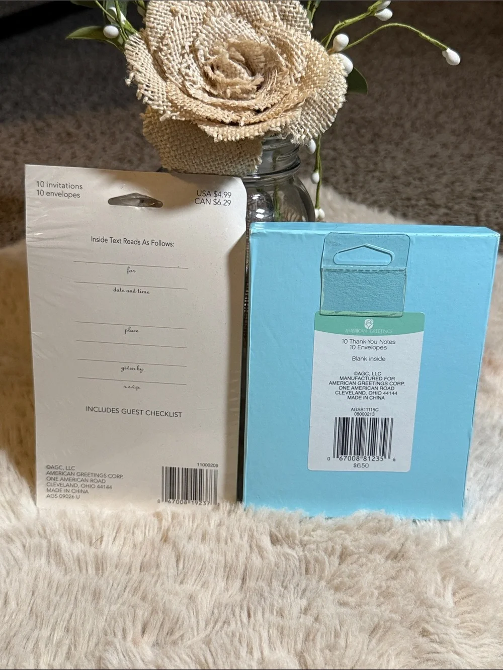 ✨American Greeting -Baby Shower Invitations & Thank You Cards✨
